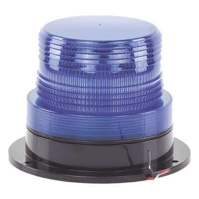 X126-B - Burbuja Brillante LED / 8 LEDs Gen III 4W / 340 Lúmenes / 10-110 VCC / 2 Patrones de Destello / Montaje Permanente