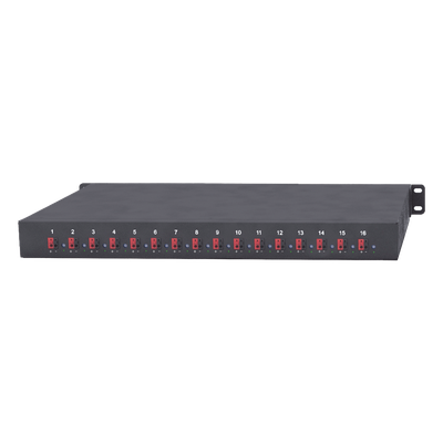 RK-12DC-20A - Epcom Powerline Fuente de Alimentación Rack 19" / 16 Puertos / 12 VDC RK-12DC-20A