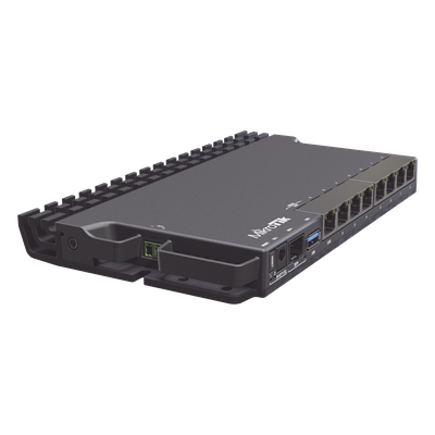 RB5009UG+S+IN - Mikrotik RB5009UG+S+IN router 2.5 Gigabit Ethernet Negro