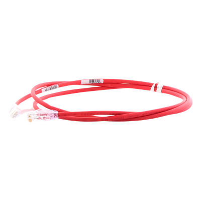 UTP28X5RD - Cable de Parcheo UTP / Cat6A / 28AWG / CM-LSZH / 1.52 m (5 pies) / Rojo