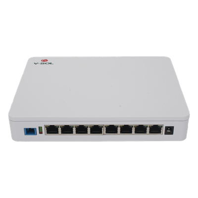 ICT3310DPS-8G2NAC - ONU Dual EPON/GPON / 8 Puertos PoE 802.3at Gigabit / Wi-Fi Doble banda 2.4 y 5 GHz / 1 Puerto SC/UPC / 130W / 0.64 x 0.52 x 0.10 ft