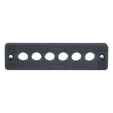 CEST2-A6 - Panduit Pasacables de 6 Orificios en Línea 4.41" X 0.67" IP65, para Cables Terminados, Color