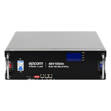 RLB-100-48 - Epcom Powerline Batería de Litio de 4.8 Kwh, 48 Vcc, 100 Ah, 3U de Montaje en Rack con Pantalla