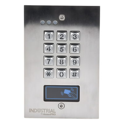 PROKEYPAD2V2 - AccessPRO Industrial Teclado de Control de Acceso / Antivandálico / 1,200 Usuarios PROKEYPAD2V2