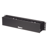 WMPF1E - Organizador de Cables Horizontal / Rack 19in / 2UR / Frontal / PatchLink / ABS