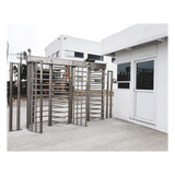 MSTT-6X-SS - Alvarado Torniquete doble cuerpo completo / Acero inoxidable / Bidireccional MSTT-6X-SS