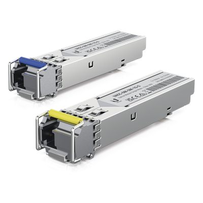 UACC-OM-SM-1G-S-2 - Ubiquiti UACC-OM-SM-1G-S-2 red modulo transceptor Fibra óptica 1250 Mbit/s SFP