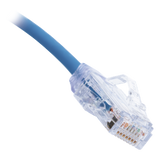 UTP28SP1BU - Cable de Parcheo / Cat6 / 28AWG / Diámetro 3.8mm / UTP / 0.3m (1 Pie) / Azul / LSZH
