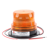 22025002 - Estrobo ámbar FIREBOLT PLUS de tecnología LED, 12-72 Vcc