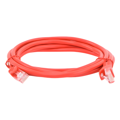LP-UT3-200-RD - Linkedpro By Epcom Cable de Parcheo UTP Cat5e / 2.0 m (6.56 ft) / RJ45 8P8C LP-UT3-200-RD