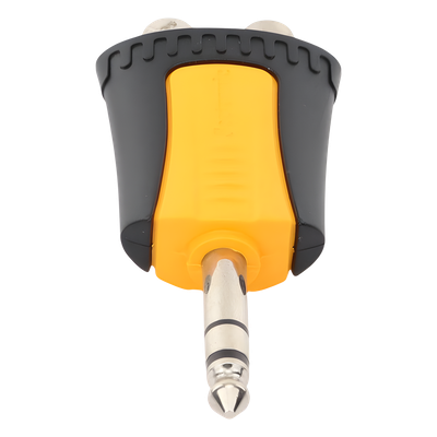 MP3-2RF - Seetronic Adaptador de Audio Estéreo / Plug 1/4" (6.3 mm) a 2 x RCA Hembra / Carcasa Plástica