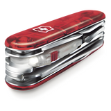 17915T - Navaja Victorinox de Bolsillo Mediana Huntsman Lite de 21 Funciones con Luz LED