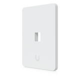 UACC-WP-KEYSTONE-V-1P - Placa Keystone / 1 Puerto / Superficie Pintable / Montaje Vertical / 4 Piezas / Policarbonato y Acero SGCC