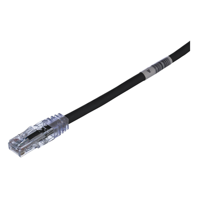 UTPSP3BLY - Cable de Parcheo UTP / Cat6 / 24 AWG / CM / 0.91 m (3 pies) / Color Negro