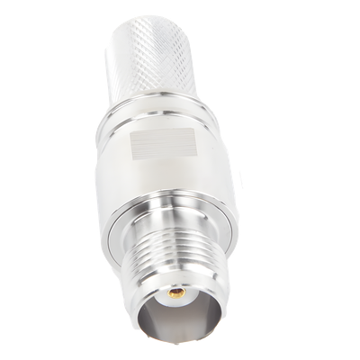 EZ-400-TF-PL-X - Times Microwave Conector RF TNC Hembra en Línea / Plegable con Pin Cautivo / Impedancia 50 Ω