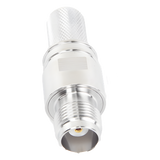 EZ-400-TF-PL-X - Times Microwave Conector RF TNC Hembra en Línea / Plegable con Pin Cautivo / Impedancia 50 Ω