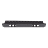 WMPFSE - Organizador de Cables Horizontal / 1UR / 19 pulgadas (483 mm) / Solo Frontal / Gestión Coaxial, Fibra y Categoría 5e/6