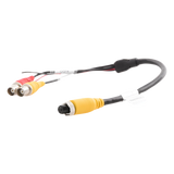 TRANSFERCABLE - Cable Adaptador para MDVR / Conector Aviación 4 Pines a BNC / Video, Audio y Alimentación / 40 cm (15.7 in)
