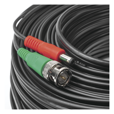 DIY-30M-HD - Epcom Powerline Cable Coaxial BNC RG59 con Alimentación / SIAMES / 30 Metros (98.43 Pies)