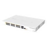CRS328-24P-4S+RM - CRS328-24P-4S+RM, Switch PoE 24 EthGb, 4 SFP+, 500w, 802.3af/at y pasivo