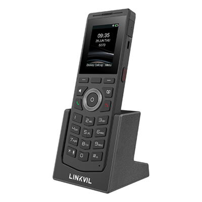 W610W - Teléfono IP Wi-Fi Portátil / Pantalla 2.0" 240x320 / Dual Band 2.4/5 GHz / Bluetooth 5.0 / Batería 1900 mAh / Resistencia Caídas 1.8 m (5.9 ft)