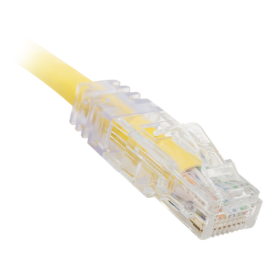 UTPSP1YLY - Cable de Parcheo UTP Cat6 / 24 AWG / CM / 0.3 m (1 pie) / Amarillo