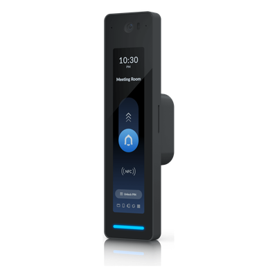 UA-G3-PRO-B - Lector de Acceso Avanzado / Cámara 2 MP / Pantalla Táctil 4.7' / NFC y PIN / Reconocimiento Facial / PoE / IP55
