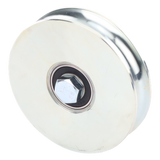 1150-5060-001 - Rueda de 14 cm SIN Soporte / Soporta hasta 550 kg / Canal Tipo "U"