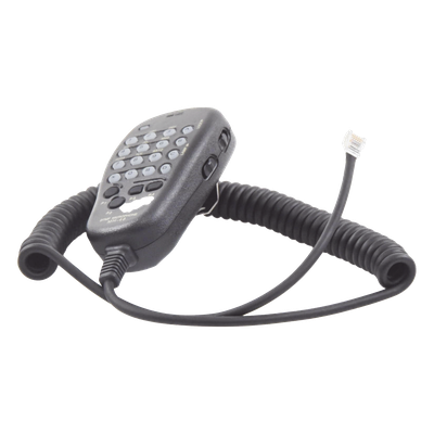 TXY220 - Micrófono para Radio Móvil / Conector RJ-45 de 6 Pines / Teclado Retroiluminado / IP54 / Cable Kevlar 40 kg