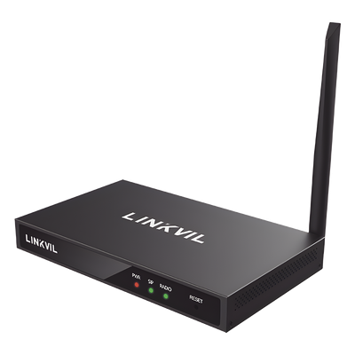 W712 - Gateway RoIP / Interconexión SIP-Radio / UHF 400-470 MHz / Radio Analógica y DMR / Grabación 128 GB / Portátil