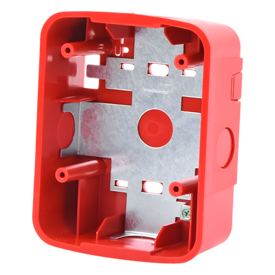 SBB-SPR-L - System Sensor Caja de Montaje en Pared y Techo / Para Bocina y Bocina con Estrobo / Color Rojo