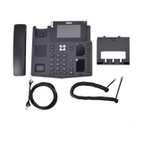 X6 - Teléfono IP empresarial para 20 líneas SIP, Voz HD, 3 Pantallas LCD a Color, 12 teclas BLF, PoE