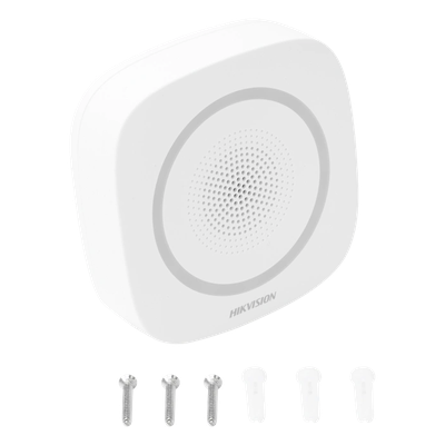 DS-PS1-I-WB(B) - Hikvision Sirena Inalámbrica Interior / 110 dB / Estrobo Azul DS-PS1-I-WB(B)