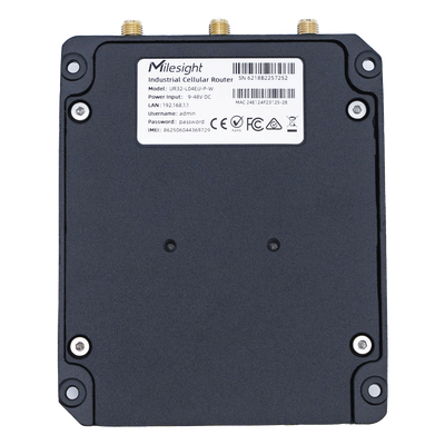 UR32-L04AF-W-485 - Router Industrial 4G LTE / Wi-Fi 802.11b/g/n / Dual SIM Failover / 2 Puertos Fast Ethernet / RS232+RS485 / -40°C a 70°C / VPN Multi-Protocolo