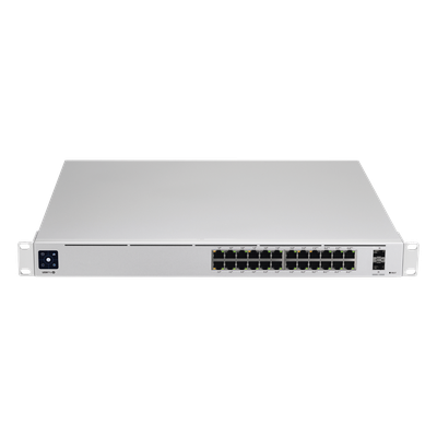 USW-PRO-24-POE - Ubiquiti UniFi Pro 24-Port PoE Gestionado L2/L3 Gigabit Ethernet (10/100/1000) Energía sobre Etherne