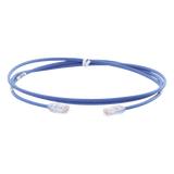 UTP28X6BU - Cable de Parcheo UTP Cat6A / 28AWG / CM-LSZH / 1.83 m (6 ft) / Azul