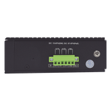 WI-PS310GF-I-V2 - Switch PoE Industrial / 8 Puertos Gigabit + 2 SFP Combo / Extensión 250 m (820 ft) / PoE 300W / Protección 6 kV / -40°C a 80°C / Alimentación Dual 12-57 VCC