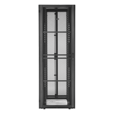 XGL84812B - Gabinete para Centro de Datos / 48 UR / 800 mm Ancho x 1070 mm Profundidad / Puertas Perforadas 80% / Carga Estática 1588 kg / Acero Epoxi Negro