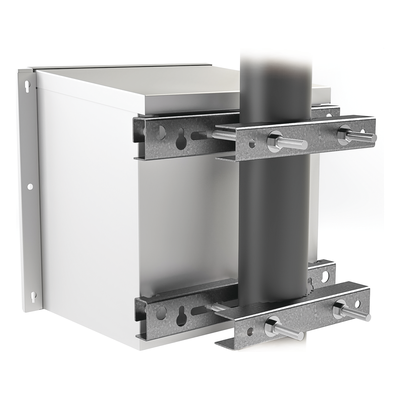 EI-PCB-40M-R2 - Montaje Galvanizado para Instalar en Poste o Pared Gabinetes con Iniciales EIPCB