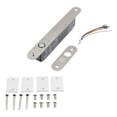 3308 - Cerradura de Perno ideal para Perfiles Delgados /Temporizador / Buzzer (Zumbador) /2 Años Garantia