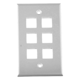 LP-FP-20 - Linkedpro By Epcom Placa de Pared / 6 Puertos / Keystone LP-FP-20