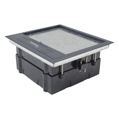 TH-CP-2M - Caja de Piso / 2 Módulos Universales / ABS y Acero Galvanizado / 1.957 kg / EIA/TIA-569-A