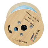 2MMOM4PVCAQUA - Fibra Óptica Multimodo OM4, 2 mm, Simplex, Tight Buffer, 900 micras, Color Aqua, Precio Por Metro, (Hasta 2000 Metros en un Solo Tramo de Cable)
