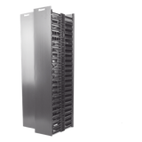 WMPVHC45E - Organizador Vertical de Cable / Doble Capacidad Frontal y Posterior / 45 RU / 6.7in (170mm) Ancho / 83.0in (2108mm) Alto / Negro