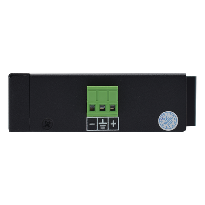 WIPOE58BTIDC - Inyector PoE Industrial / Entrada 12-57 VDC / Salida PoE++ 90W / Gigabit Ethernet / Riel DIN / Sin Ventilador