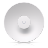 UISP-DISH-MINI - Antena Direccional Tipo Plato / 26 dBi / Frecuencia 5150 a 6875 MHz / Resistencia Viento 200 km/h (124.3 mph) / IPx6 / Montaje Directo Radio