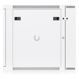 UACC-RACK-12U-WALL-SW-G - Gabinete Rack 12U / 600x703 mm / Puerta Vidrio Templado / Puerta Trasera Abatible / Paneles Laterales con Llave / Acero SPCC 1.2 mm