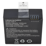 XMRX5BATTERY - Batería de Respaldo / 3.8 VCC / 2200 mAh / Litio / 40 x 40 x 13 mm