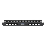 TH-ORG-1UR - Organizador de Cables Horizontal / 19" / 1UR / Acero Calibre 18 (1.21 mm) / Profundidad 64 mm