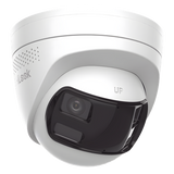IPC-T260HAD-LUF/SL - [Dual Light] Turret IP 6 Megapixel / Imagen Panorámica 180°/ PoE / Micrófono y Bocina Integrado / Exterior IP67 / Audio Bidireccional / Alarma Visual